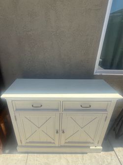 Farmhouse Buffet Cabinet | Coffee Bar Storage