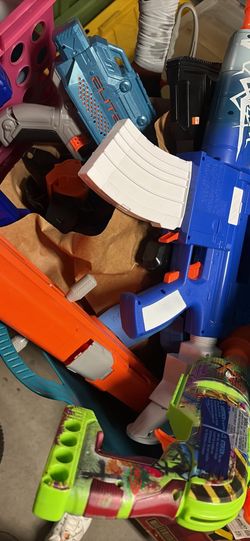 Lot of nerf guns