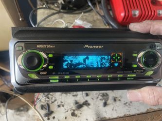 OLD SCHOOL PIONEER DEH-P6400 STEREO WITH OG REMOTE CONTROL& 2KENWOOD EXCELON 12” SUBS
