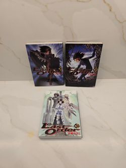 Gunnm Last Order Manga Volumes 1, 2, and 15
