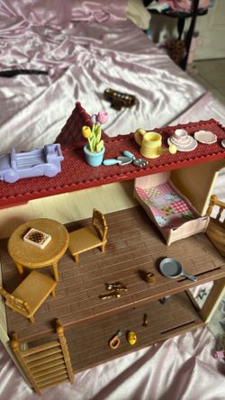 Calico critters and Sylvanian family accessories