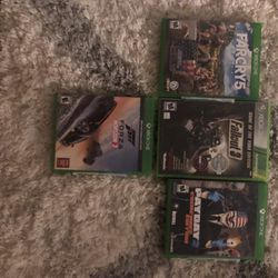 Xbox One Game Far cry 5 Fallout 3 Payday Crime Wave Forza Horizon 3 