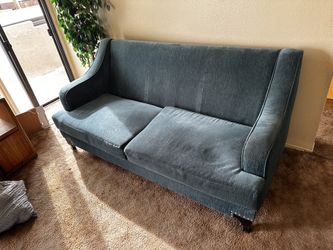 Royal Blue Sofa