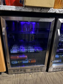 Newair 24" 177 Can Beverage Fridge