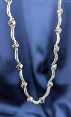 Sterling Silver  Designed Necklace