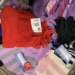Boy & Girls Beanie/Glove Set