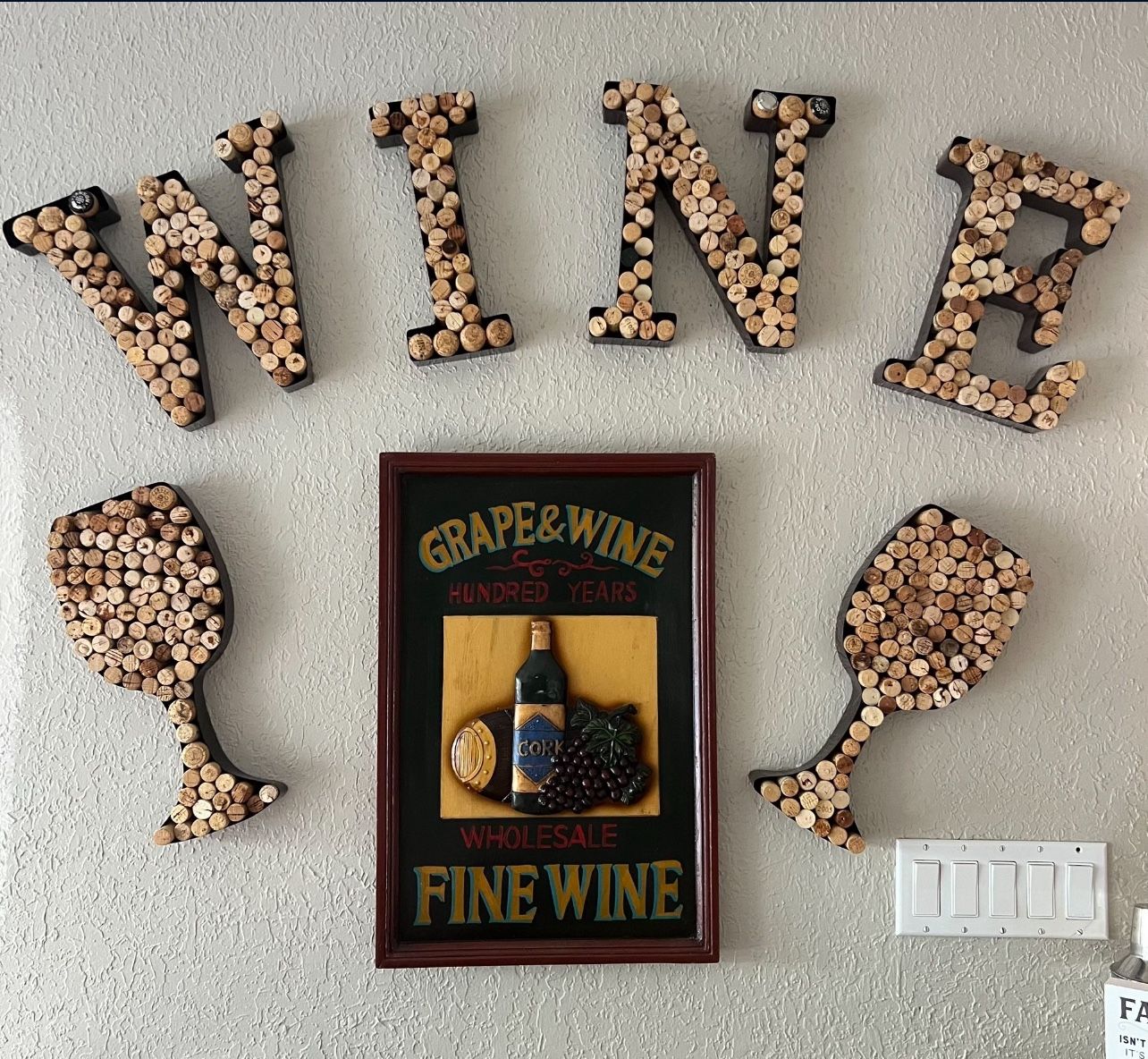 Wine Decoration / Decoración De Vino 