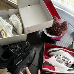 Balenciagas Jordan 3s & Jordan 6s