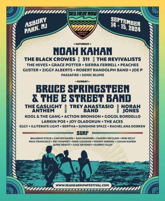 Sea Hear Now 2 Day GA Wristband X2