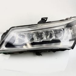 2014-2016 Acura MDX Headlight Left LH Driver OEM LED Headlamp USED