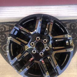 Chevy Silverado OEM Blk Wheel  - 20x9 