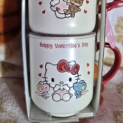 Hello Kitty 2 Pck Mug Set 