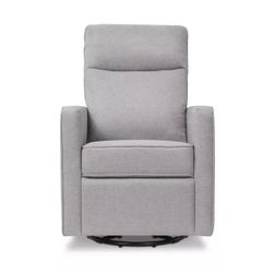 Davinci Gabby Pillowback Swivel Glider/Rocking chair- Misty Gray  $150