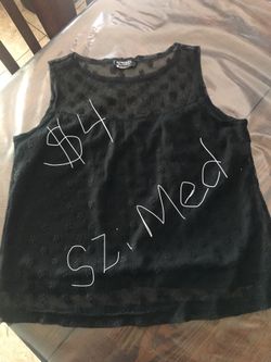 Black shirt Sz: M
