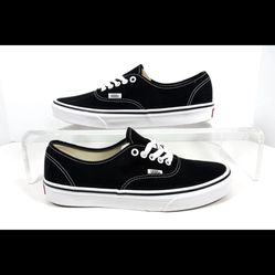 VANS Era Black White Unisex Skate Shoes Canvas Sneaker New Size 8.5 Men/Fits Women 10
