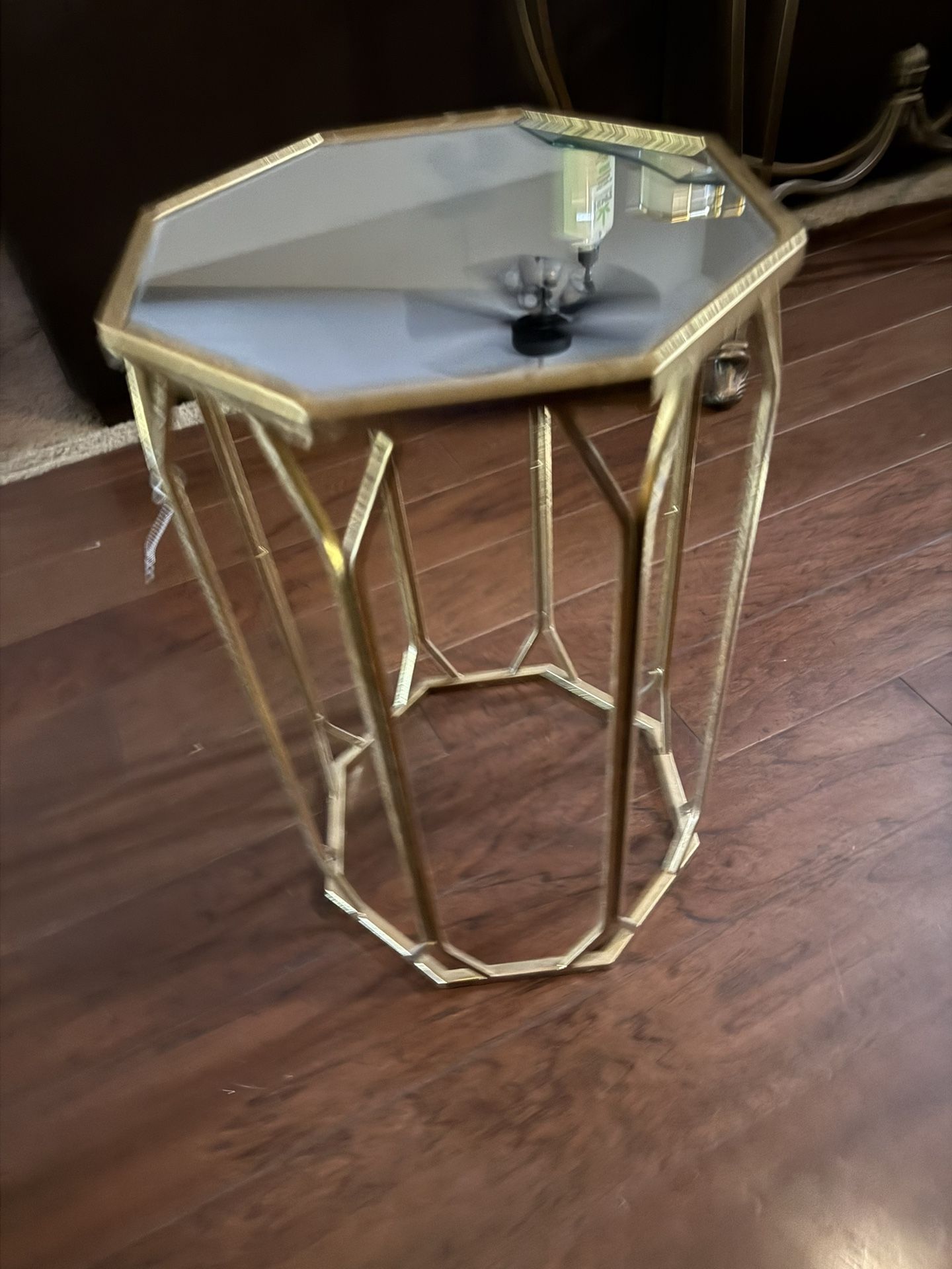 Mirror Side Table