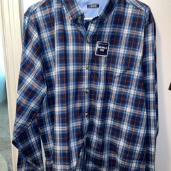 IZOD Long Sleeve Button Down Shirt 