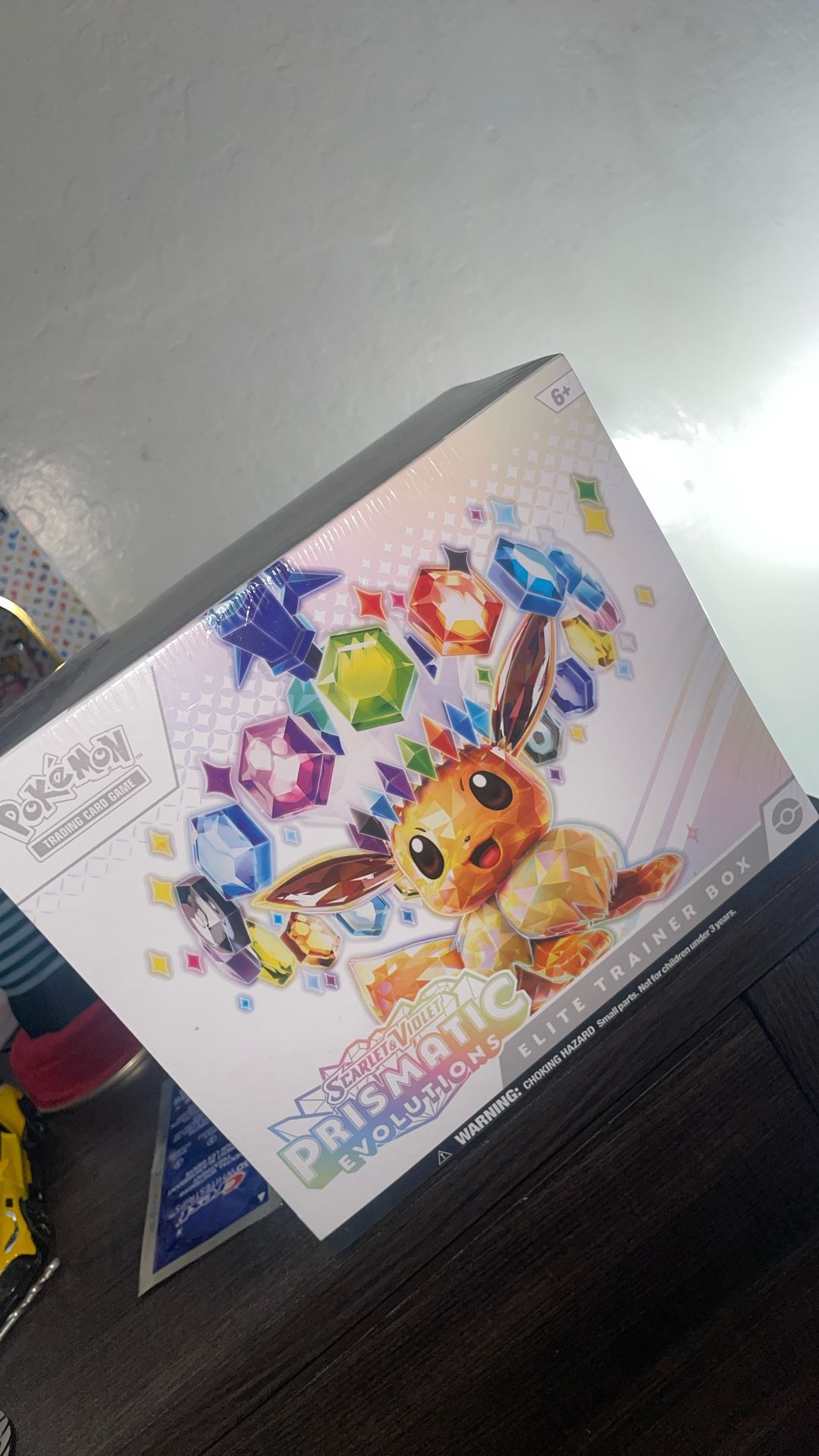 Sealed Prismatic Evolution ETB With Receipt No Trades (shoot Your Offer)