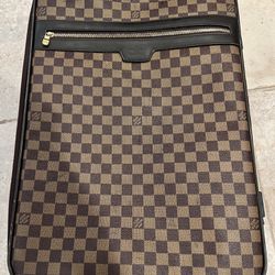 Louis Vuitton Brown Damier 22” Carry On Luggage Suitcase