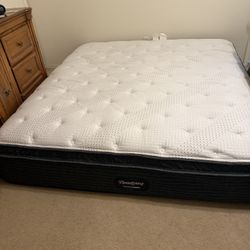 King Mattress with Frame & Platform 
