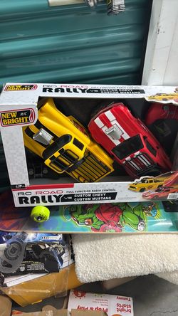 New Bright RC Road Rally Custom Chevy vs Mustang