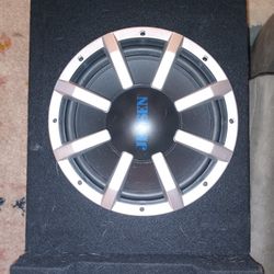 10' Sub , 2- 5.25 Speakers , Led Lights, Speaker Wire Brand New Every Bit 
