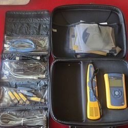 Fluke Networks LinkRunner Pro Network Multimeter Hardly Used In Like New Condition All Accessories and Cables Included