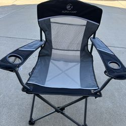 Lawn Chair Heavy Duty Breathable Mesh With Free Blue Chair