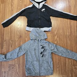 2 NIKE jackets Youth  Size Large 