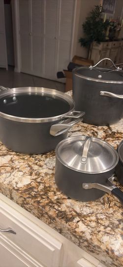 Calphalon hard anodized nonstick cookware set
