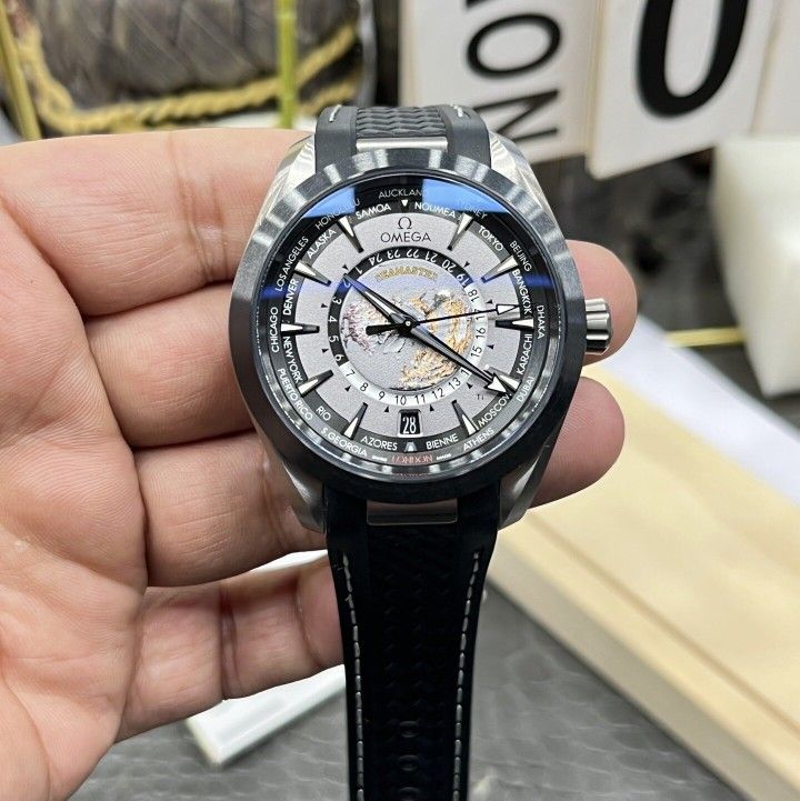 Fashionable men's mechanical sports watch, high-end configuration, 43mm, ceramic ring