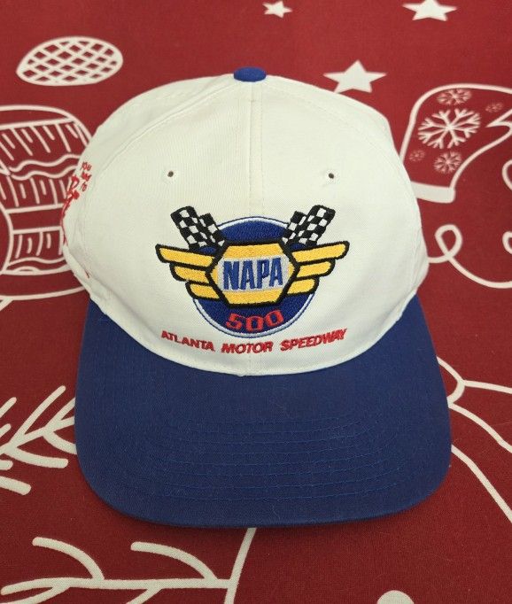 NASCAR Hat Cap Snapback NAPA 500 Racing Atlanta Motor Speedway Mens