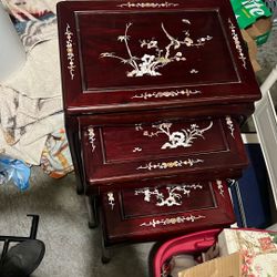 China Vintage Pearl Table Set 