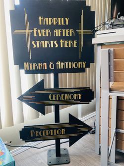 Heavy Duty Party Sign