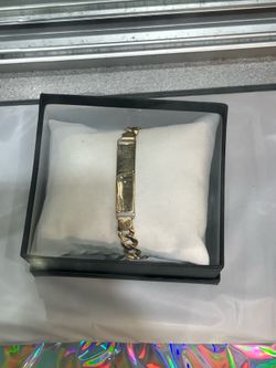 14k Cuban bracelet