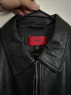 Hugo Boss Black Leather Jacket