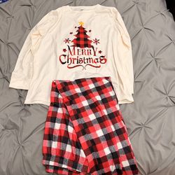 Men’s Christmas Pajamas Set Size XL New