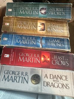 Game of Thrones 5 Set Books