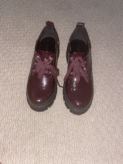 Platform Mary Janes Size 8