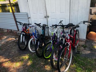 8 BICYCLES WHEELS 26,20”&24” &16”🚨THE PRICE IS FOR ALL🚨