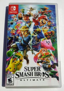 Super Smash Bros. Ultimate Nintendo Switch Game - New Sealed