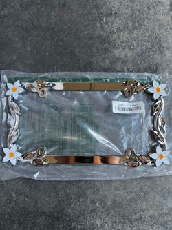 Daisy License Plate Frame