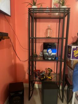 Mueble de vidrio