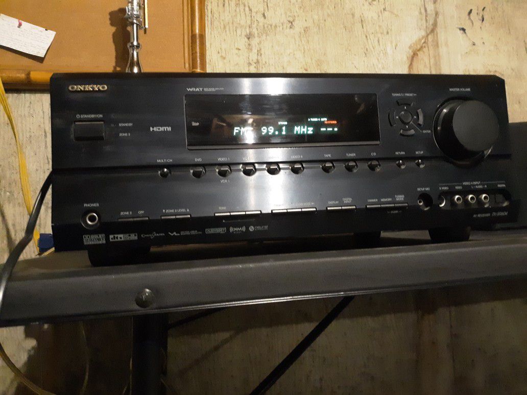 Very nice and heavy onkyo receiver with 3 HDMI