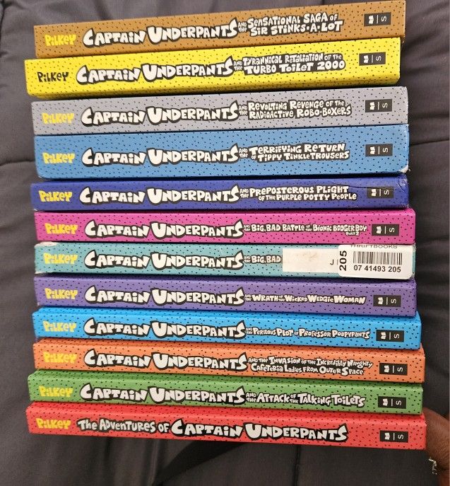 Captain Underpants Books 12