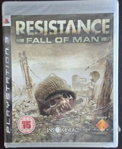 "Resistance Fall of Man" PS3 Sony Playstation 3- 2007~ Original Sealed/Unopened 