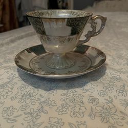Bonemeal china teacup