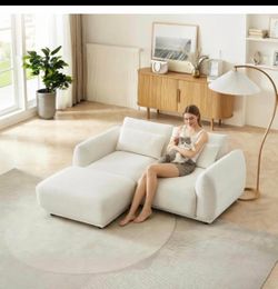 2 seater couch with ottoman  Original price $359, now $169, firm price , brand new in box