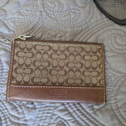 Vintage Coach card wallet.