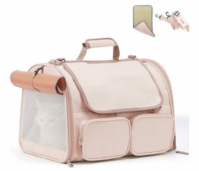 Fukumaru Portable Pet Carrier in Pink